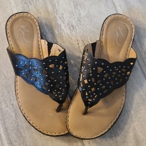 Kim Rogers Thong Slip On Sandals